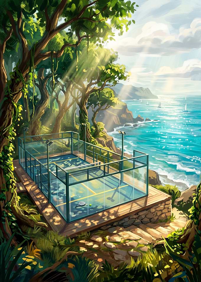 Padel Court by the Sea