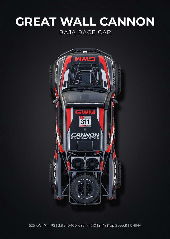 Great Wall Cannon Baja Race Car