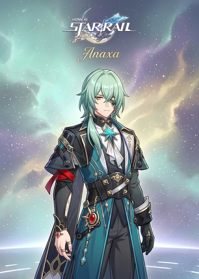 Honkai Star Rail Anaxa Character Art