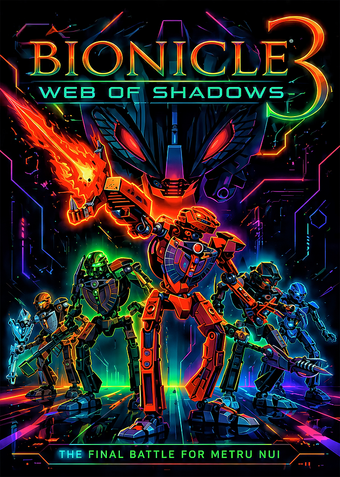 Bionicle 3 Web of Shadows Poster