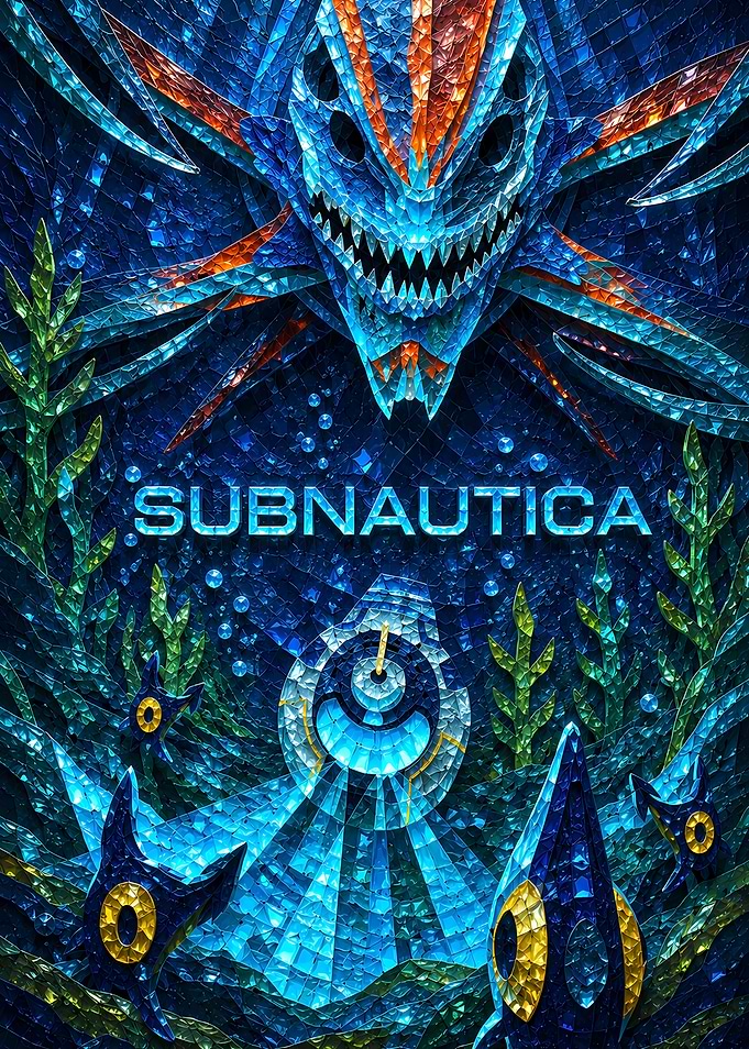 Subnautica Game Poster