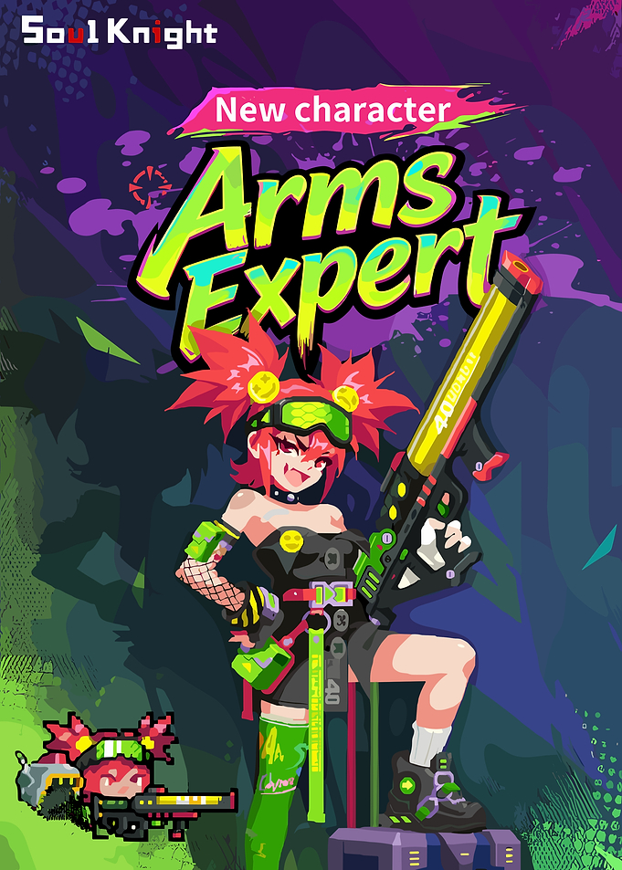 Soul Knight Arms Expert New Character