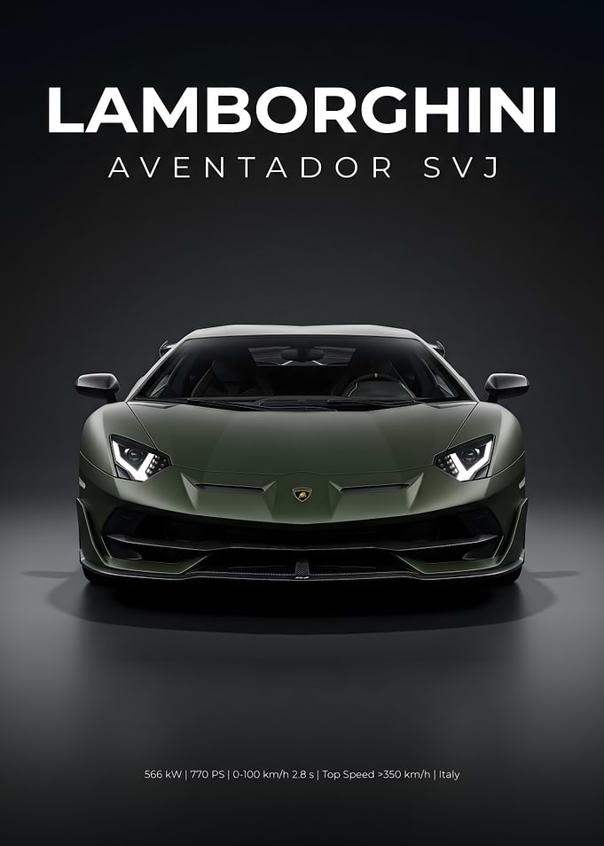 Lamborghini Aventador SVJ