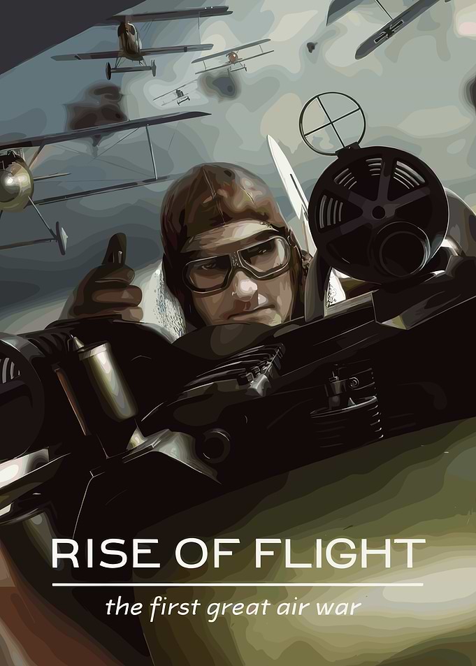 Rise of Flight Vintage Poster