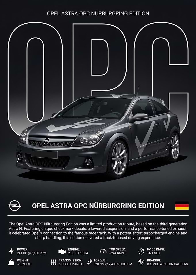 Opel Astra OPC Nürburgring Edition