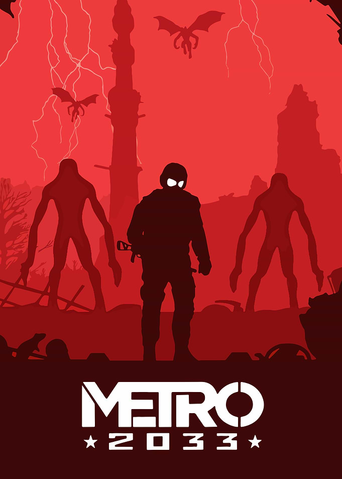 Metro 2033 Minimalist Poster