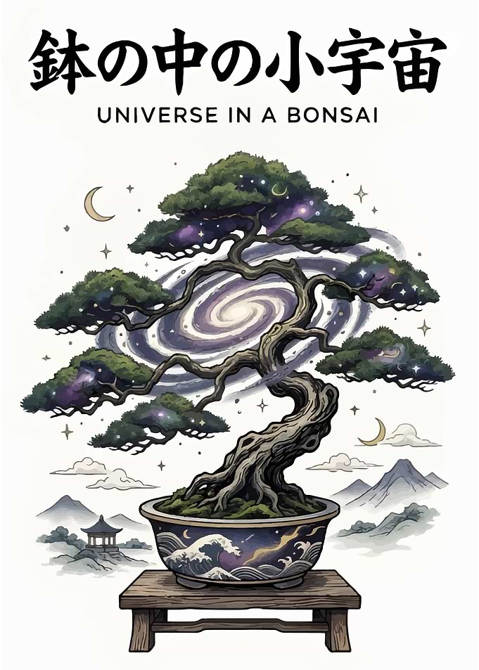 Universe in a Bonsai