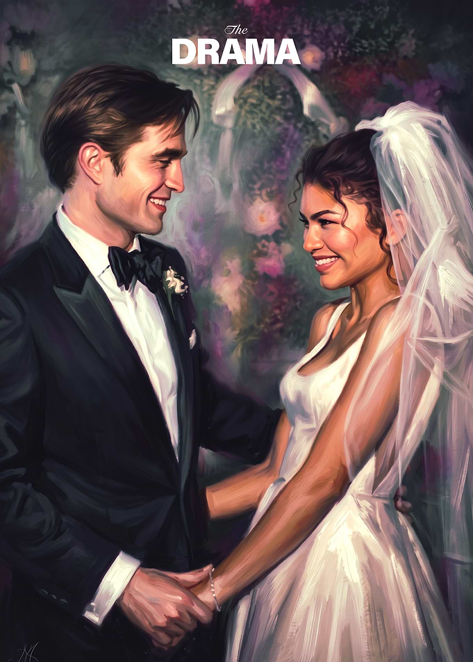 The Drama Wedding Portrait