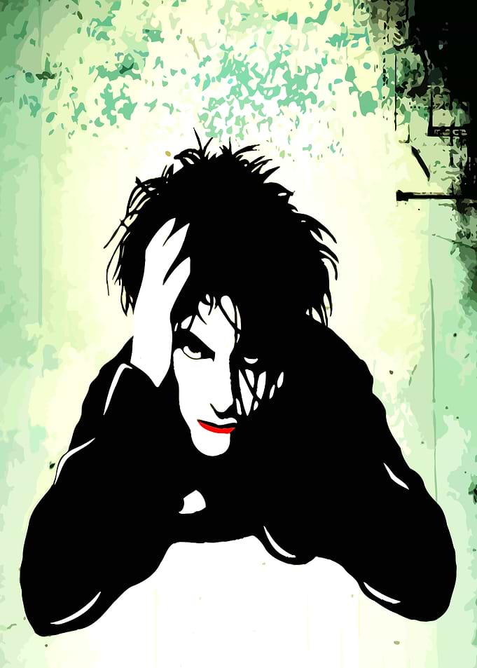 Robert Smith The Cure Pop Art