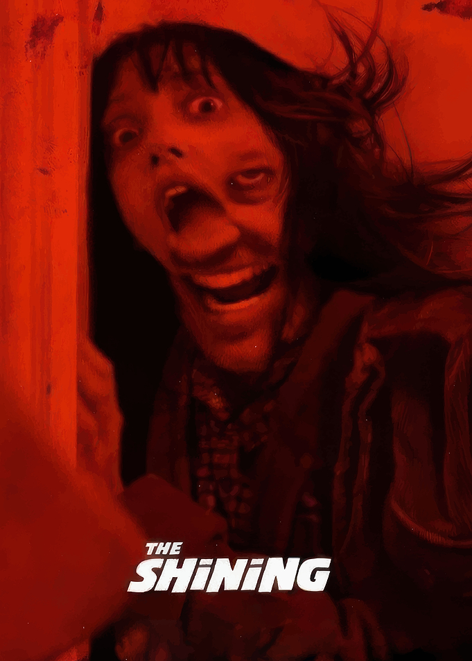 The Shining Horror Movie Poster