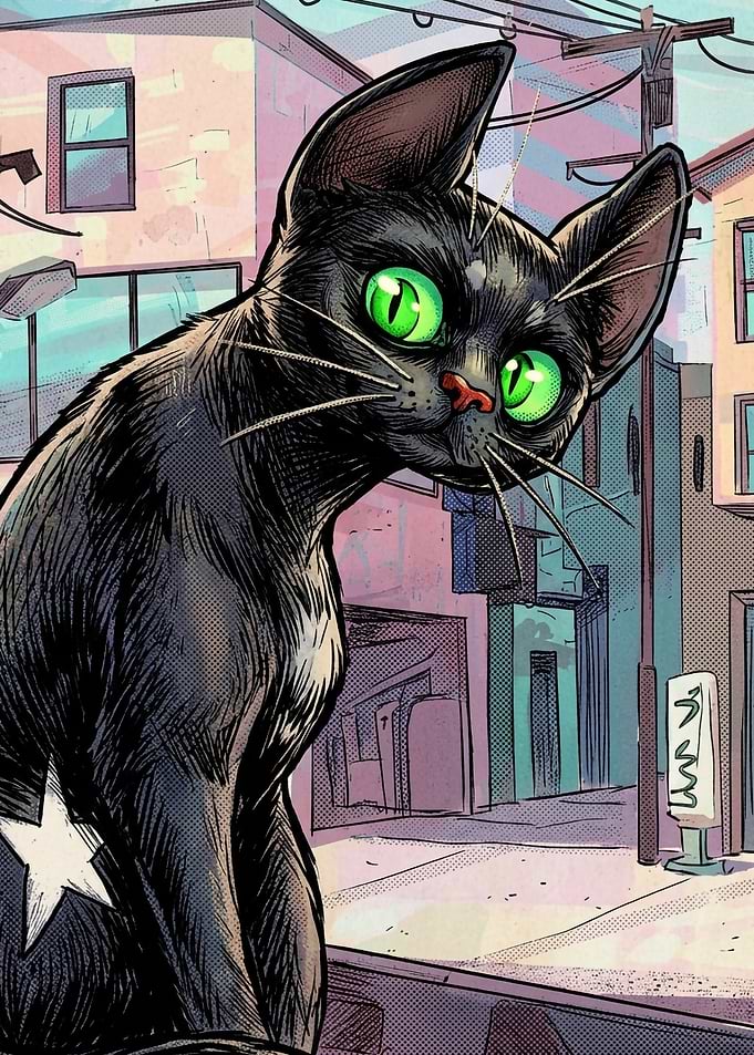 Little Kitty on Big City