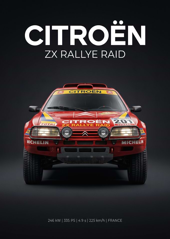 Citroën ZX Rallye Raid Car