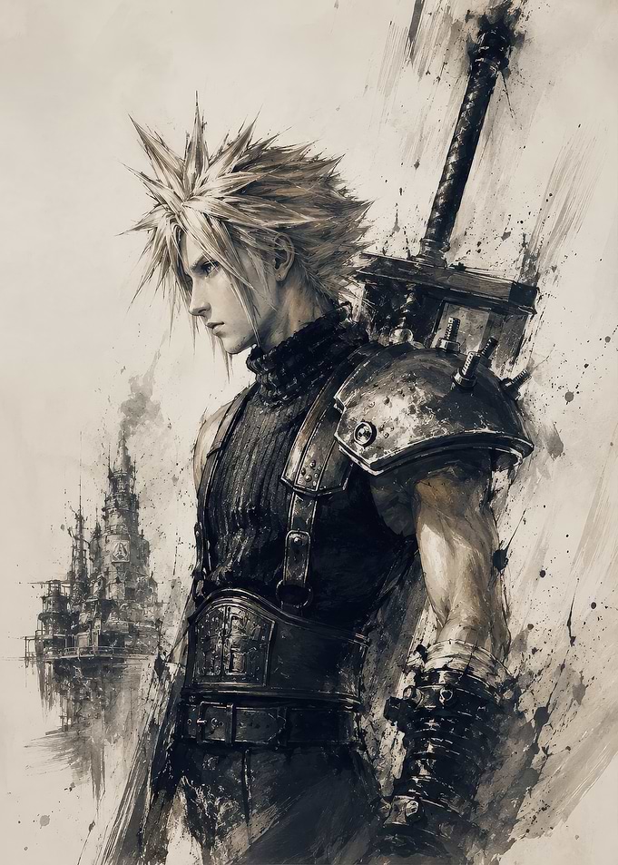 Cloud Strife: Unbreakable Resolve