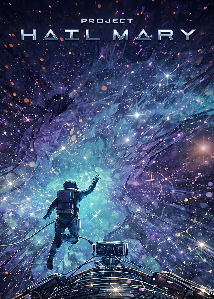 Project Hail Mary Astronaut in Space
