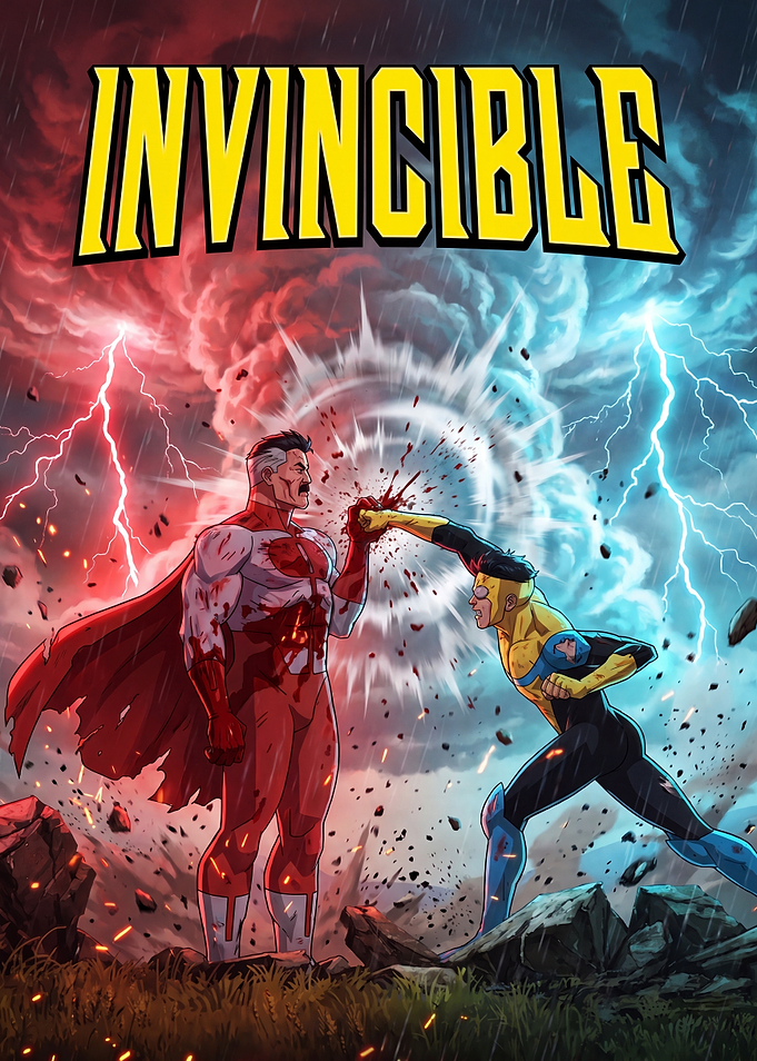 Invincible Comic Book Cover