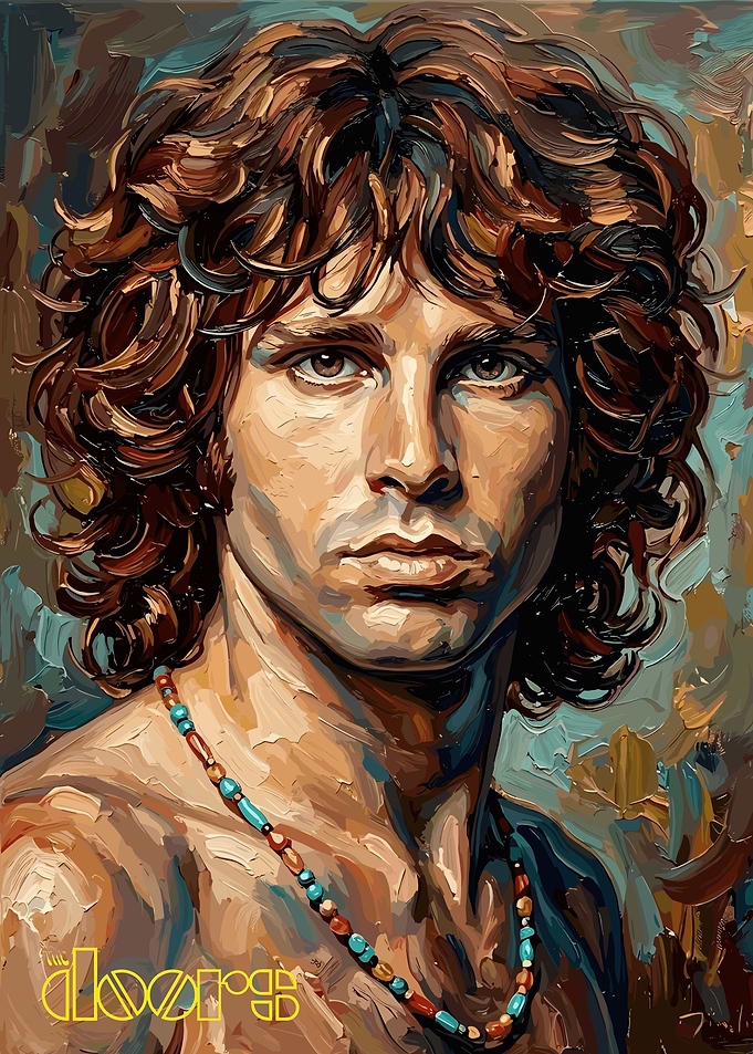 Jim Morrison 'The Doors' Portrait