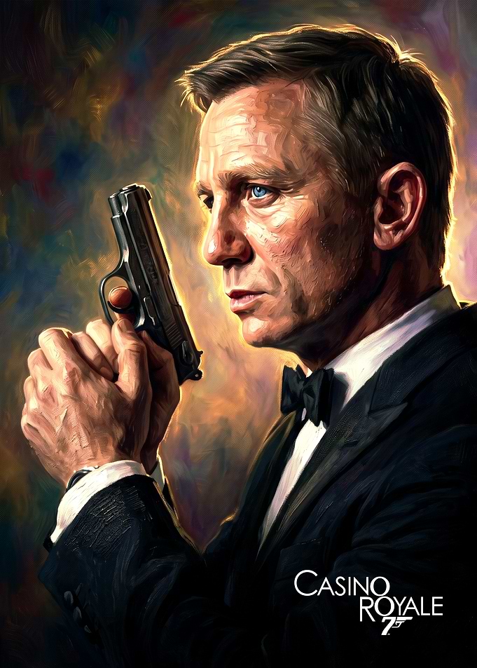 Daniel Craig as James Bond