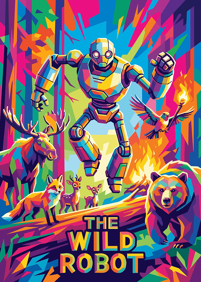 The Wild Robot Movie Poster
