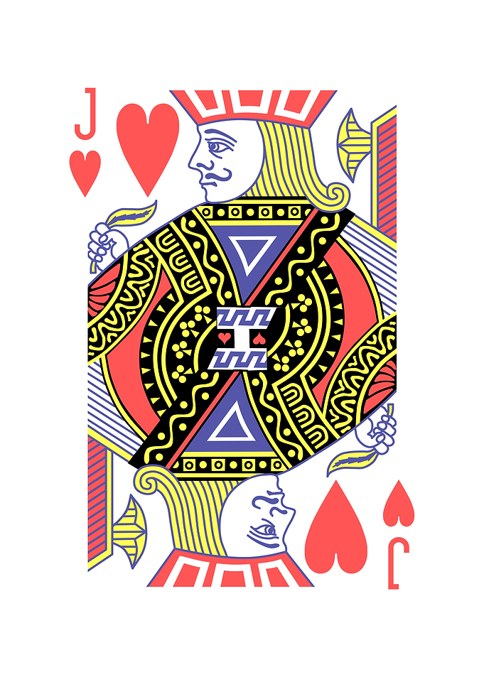 Jack of Hearts Playing Card
