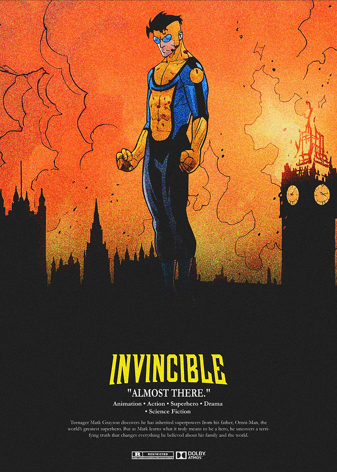 Invincible Comic Poster