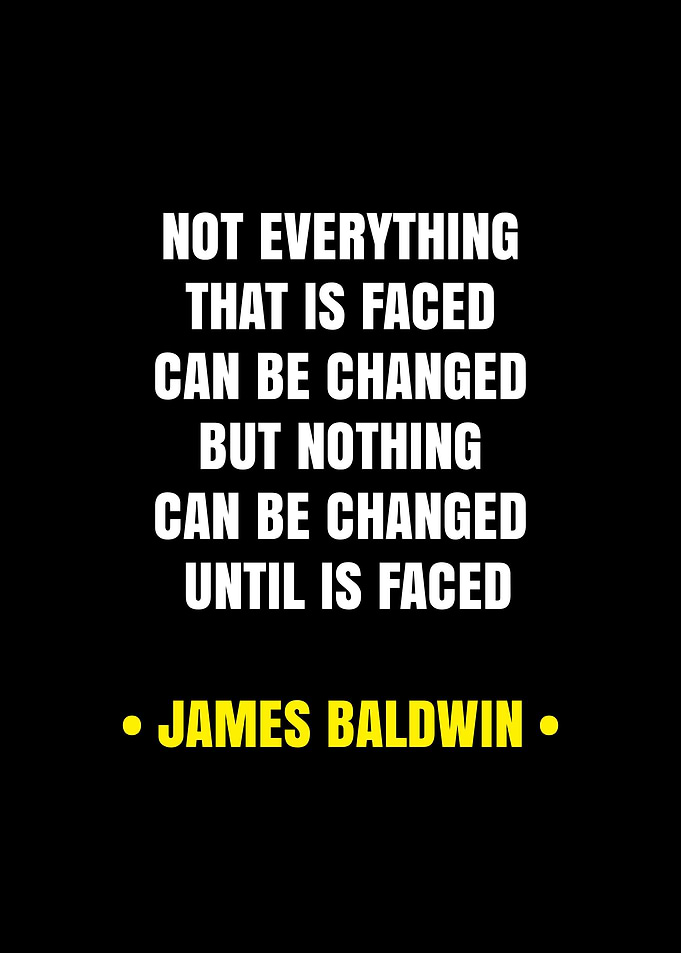 James Baldwin Quote on Facing Challenges
