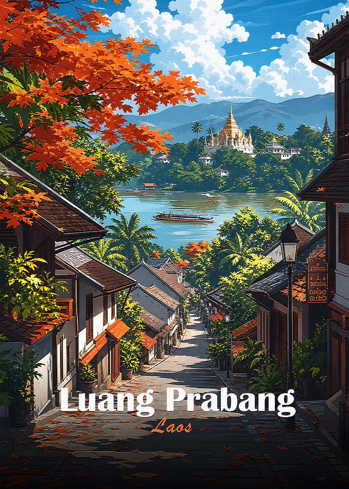 Luang Prabang, Laos Landscape
