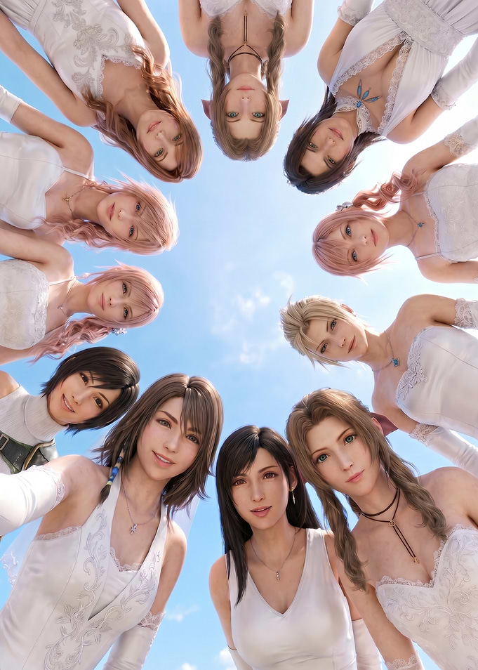 Final Fantasy XIII Bride Group