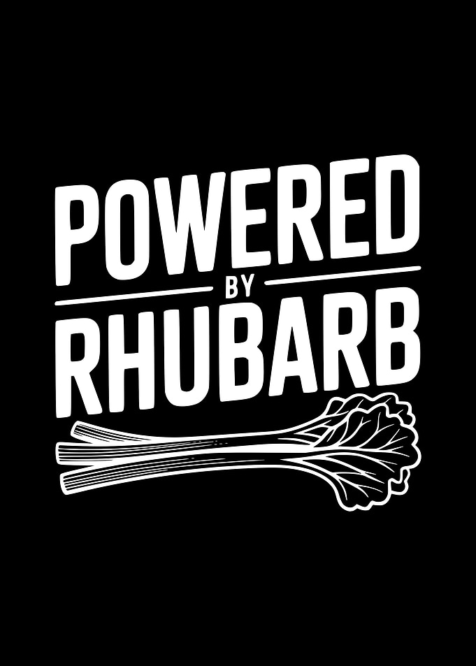 Powered by Rhubarb Text Art