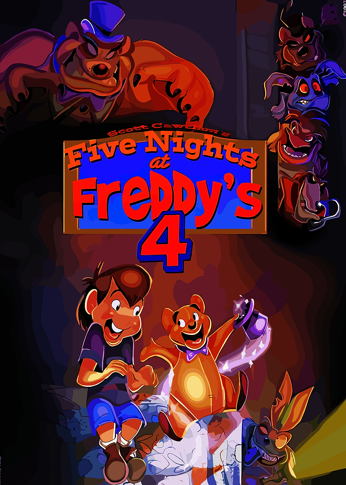 Five Nights at Freddy's 4 Poster