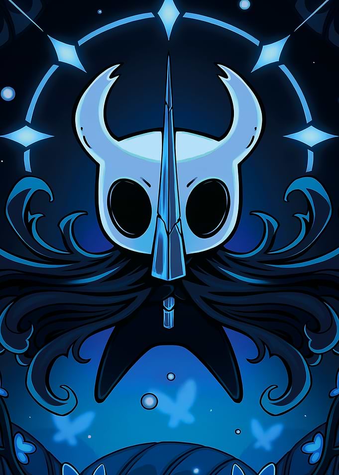The Knight from Hollow Knight