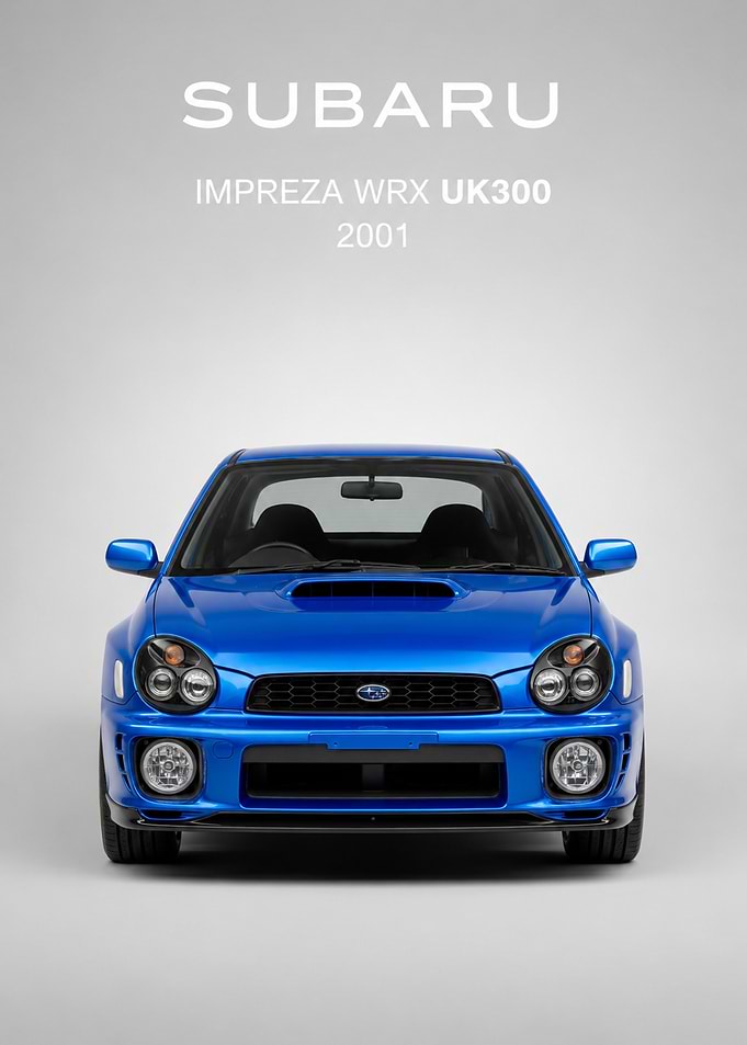 2001 Subaru Impreza WRX UK300