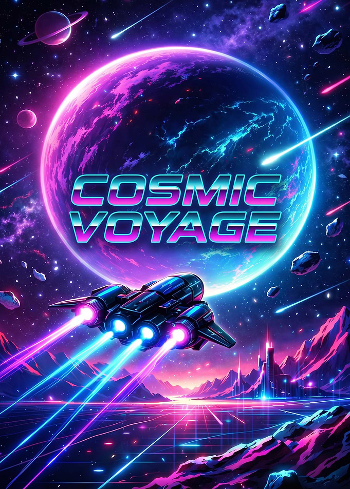 Cosmic Voyage Spaceship