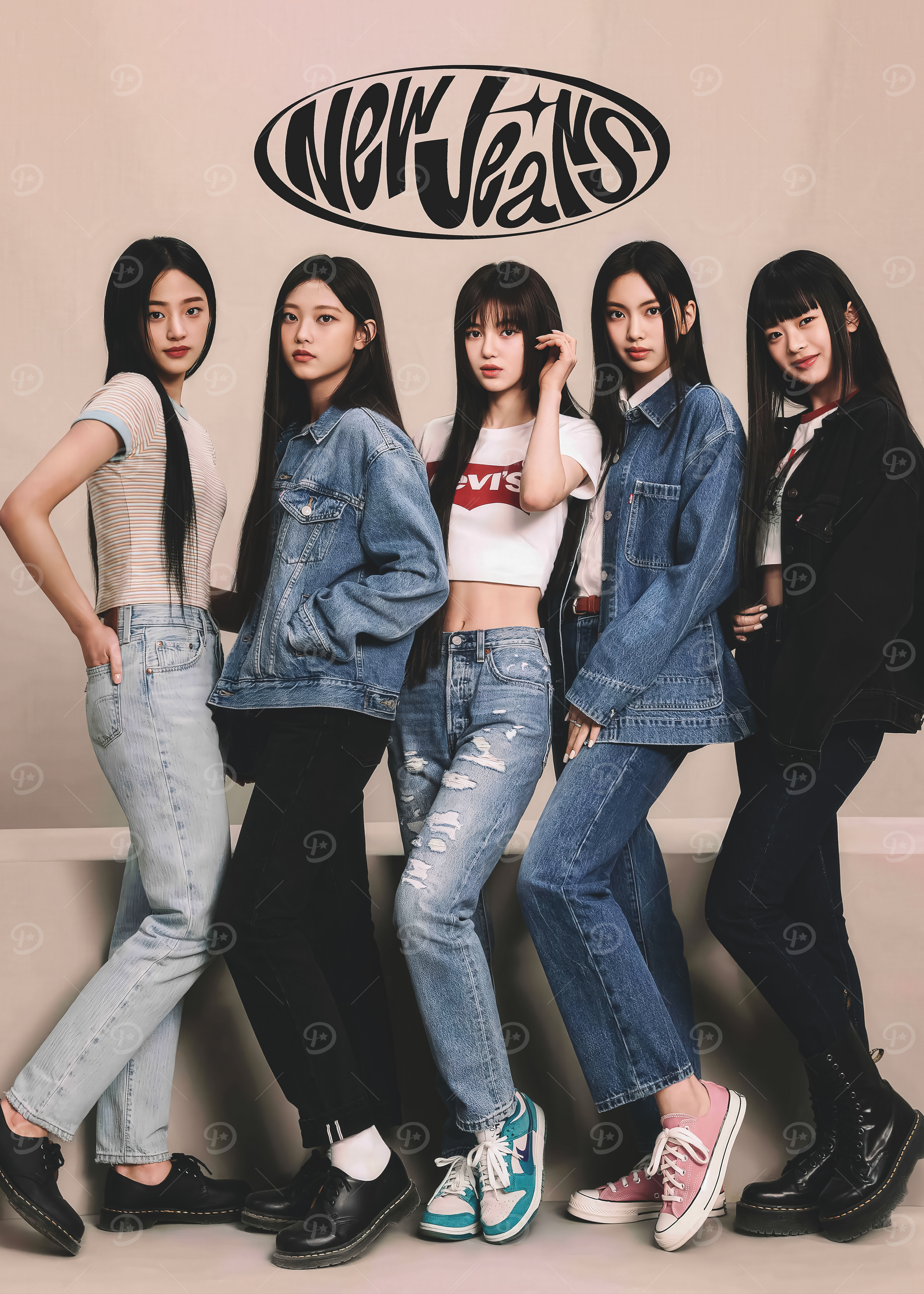 New jeans Posters Online - Shop Unique Metal Prints, Pictures