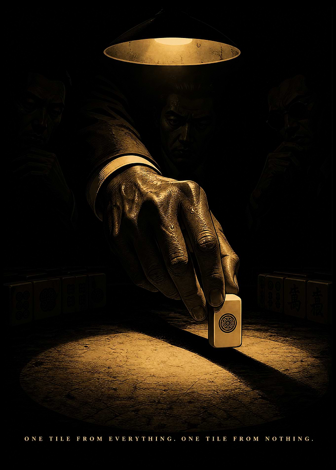 The Last Draw - Cinematic Mahjong Poster