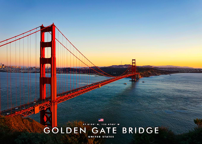 Golden Gate Bridge at Sunset