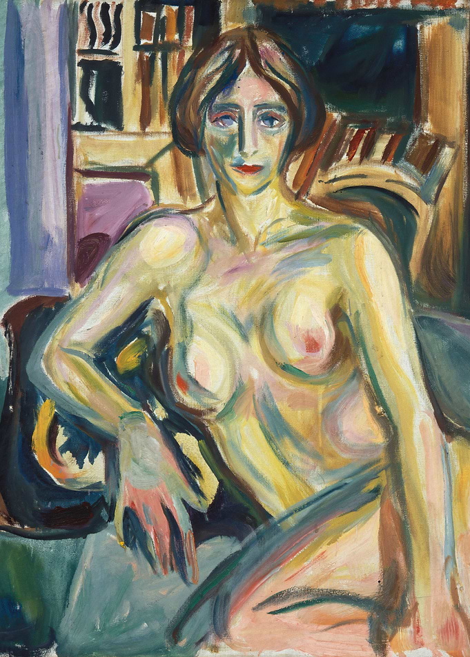 Nude Woman in Chair