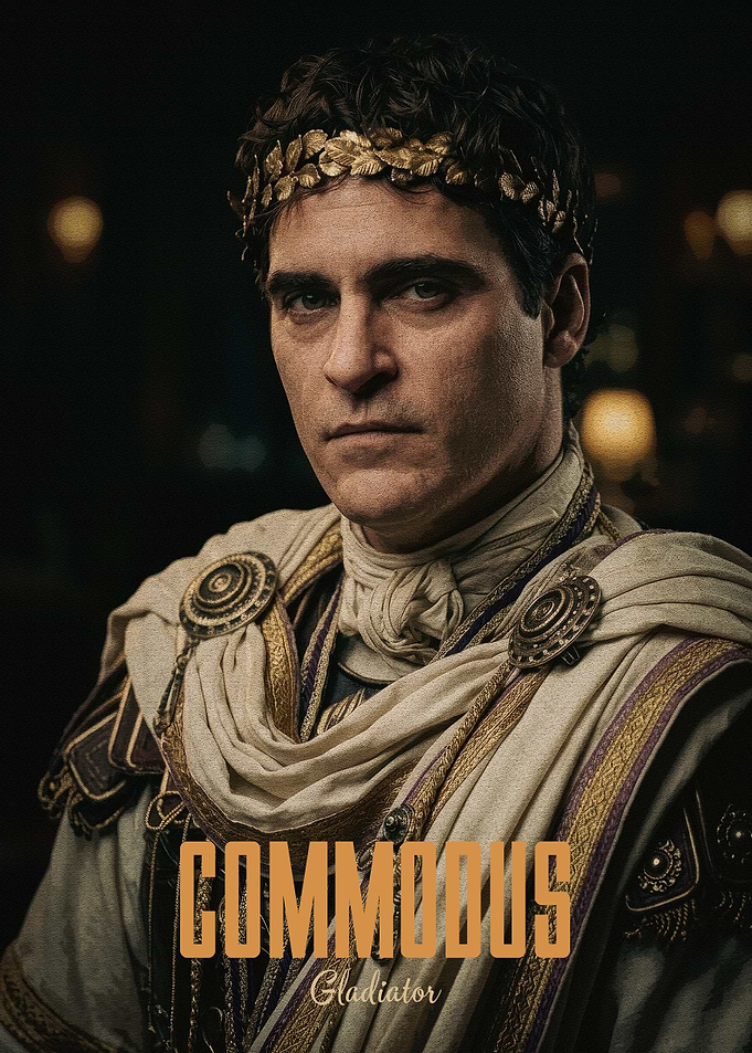 Commodus Gladiator Portrait