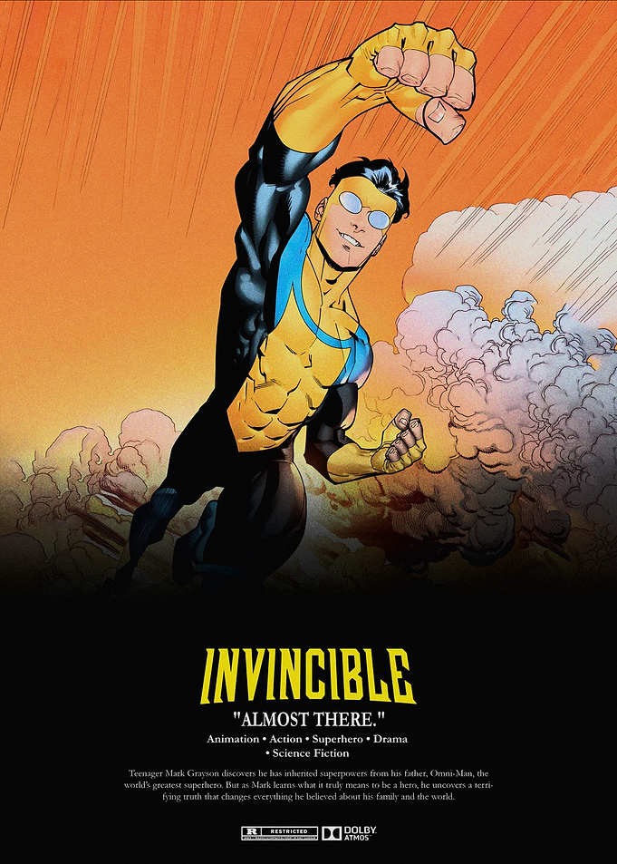 Invincible Comic Poster