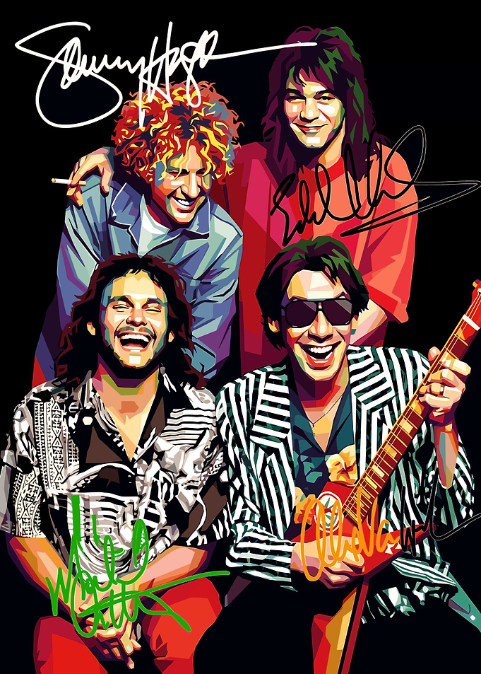 Van Halen Band Portrait