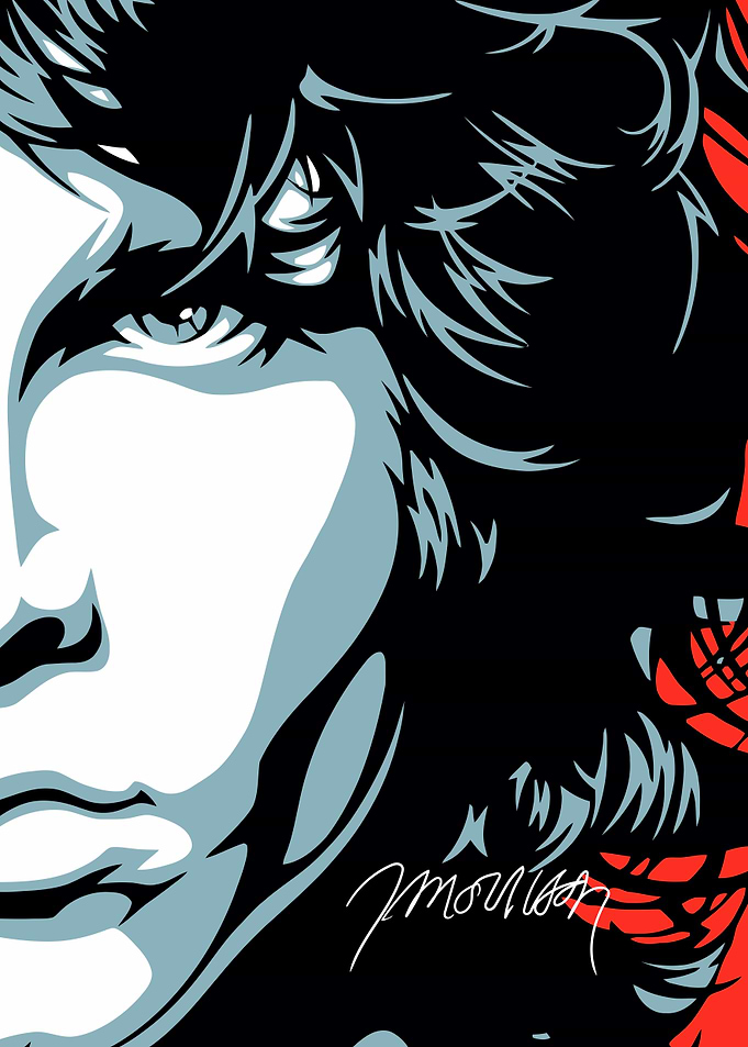 Jim Morrison Pop Art Portrait