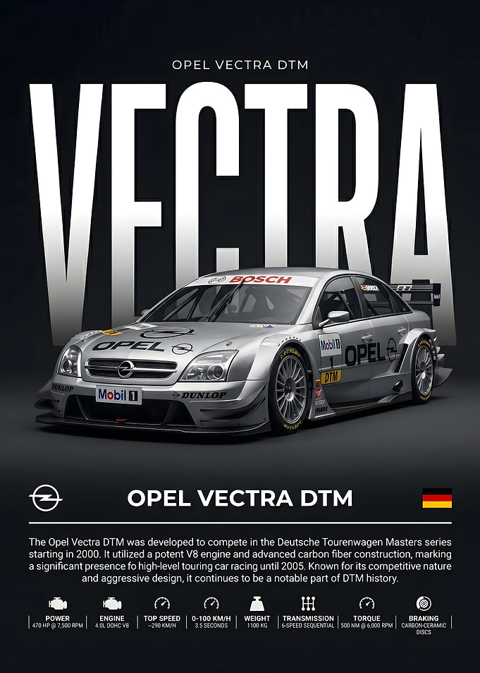 Opel Vectra DTM Race Car