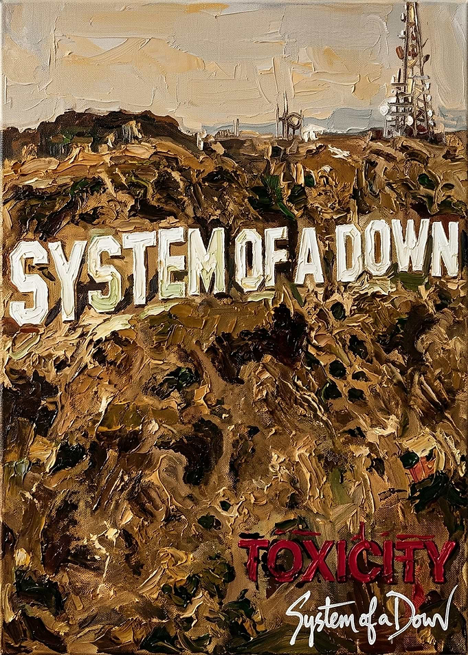 System of a Down Toxicity Album Cover
