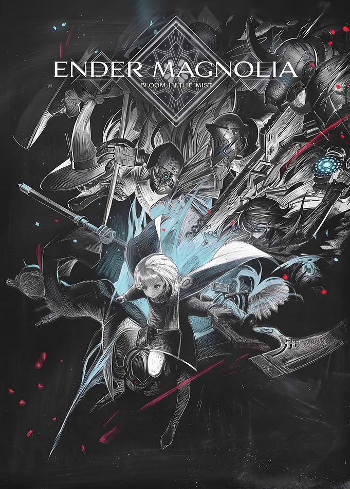 Ender Magnolia Bloom in the Mist Art