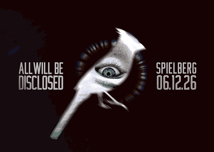 Spielberg Disclosure Day Movie Poster