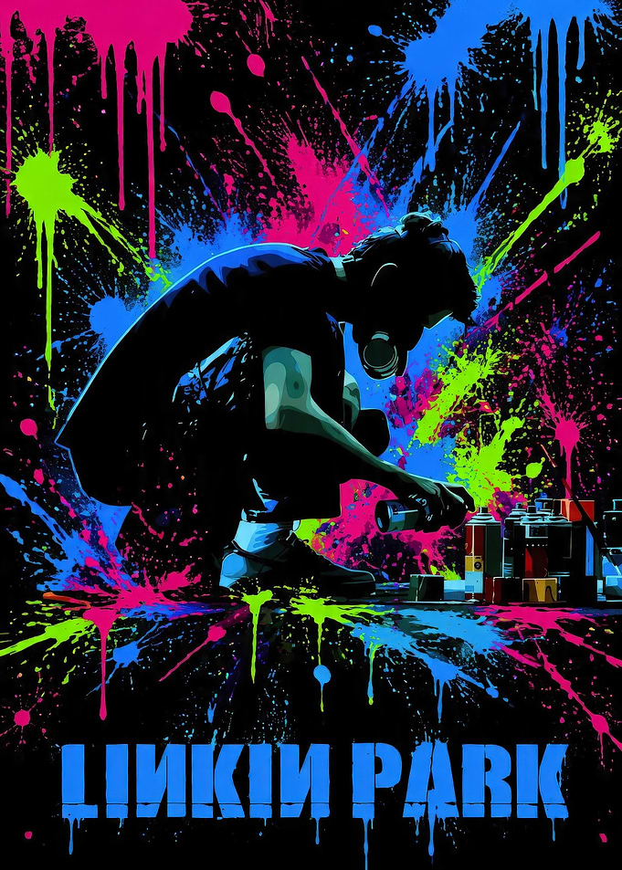 Linkin Park Graffiti Artist