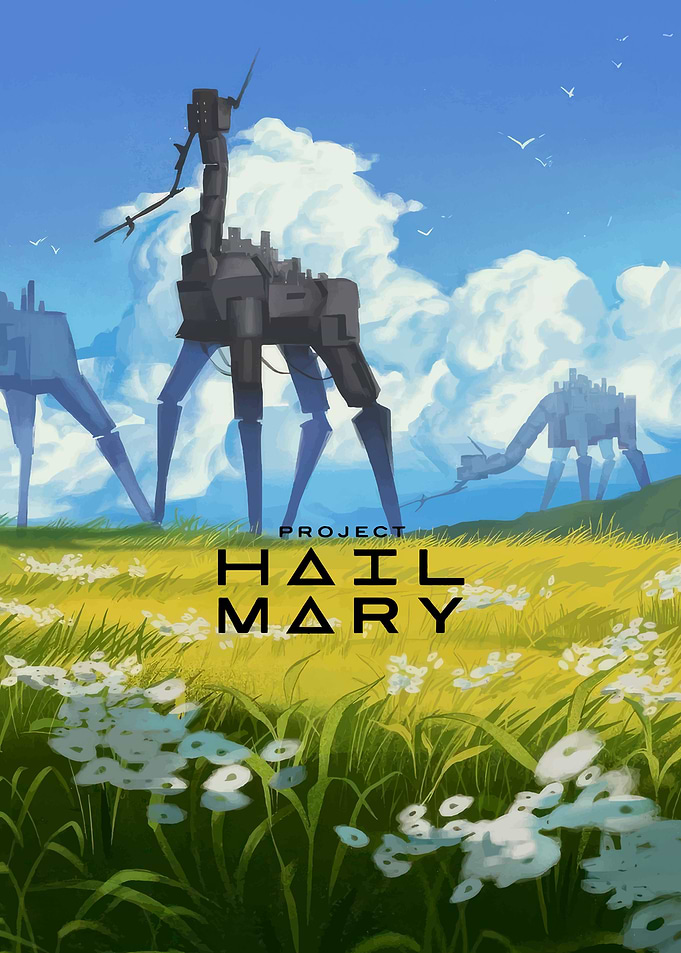 Project Hail Mary Sci-Fi Landscape