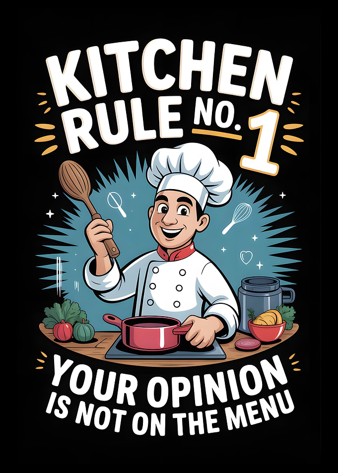 Chef's Kitchen Rule No. 1