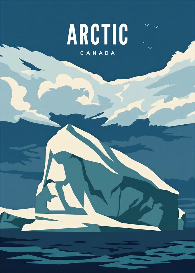 Arctic Canada Iceberg