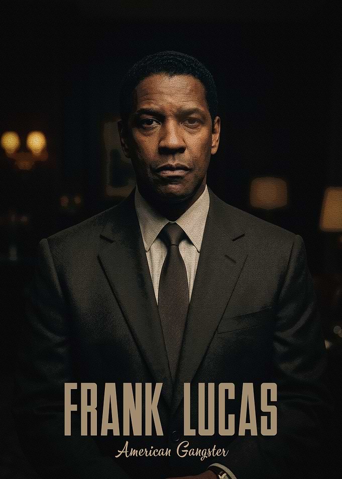 Denzel Washington as Frank Lucas