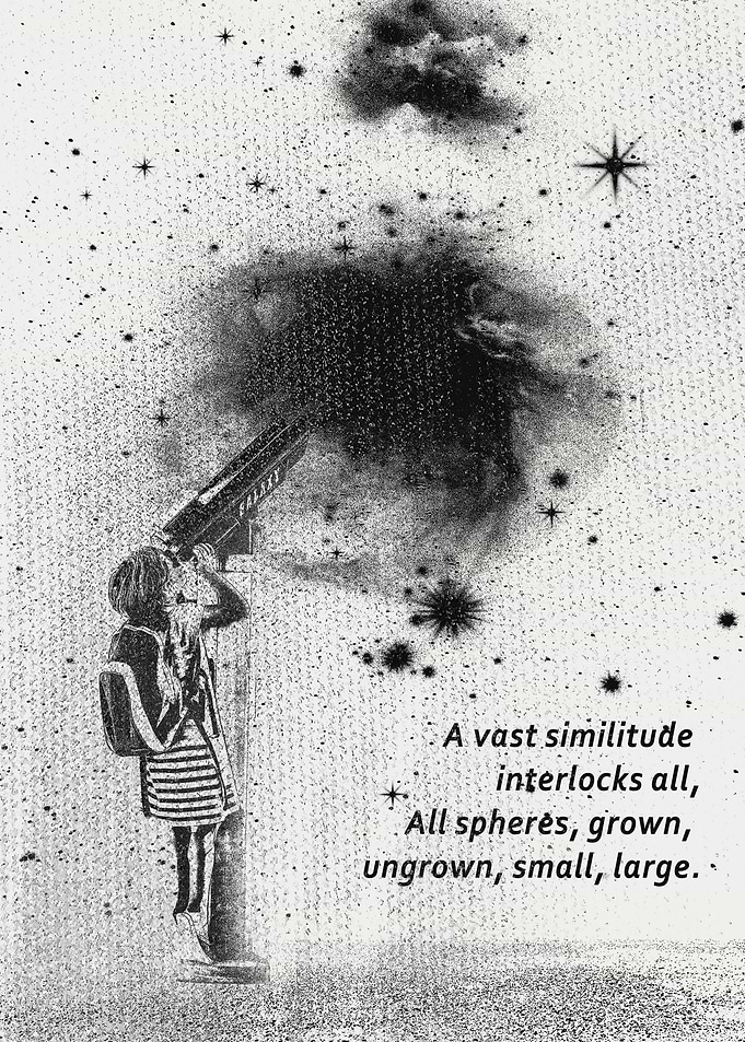 Child Gazing at the Cosmos